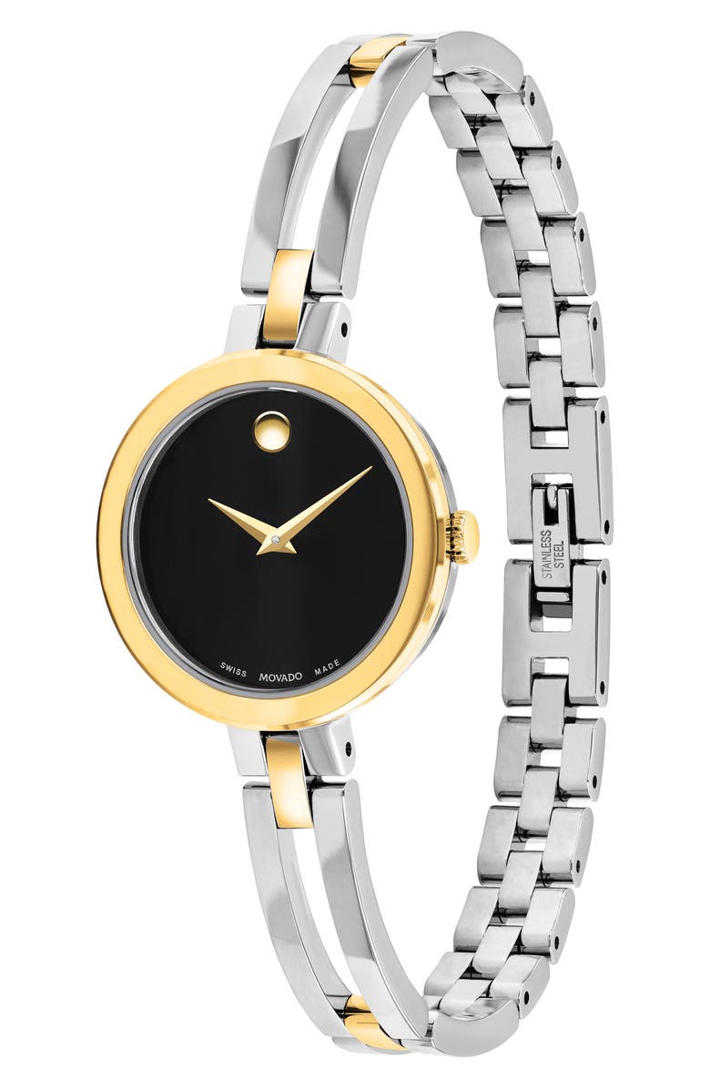 Movado Esperanza Bangle Watch, 25mm, Alternate, color, 