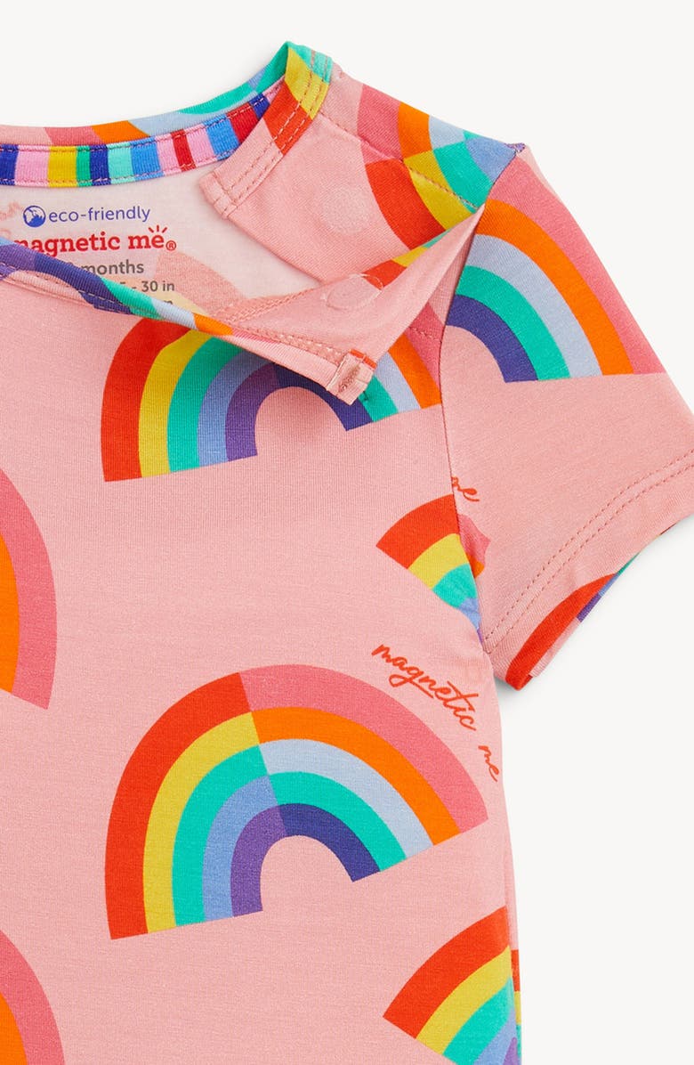 Magnetic Me Kids' Kaleido-Hopes Two-Piece Fitted Pajamas, Alternate, color, Kalei