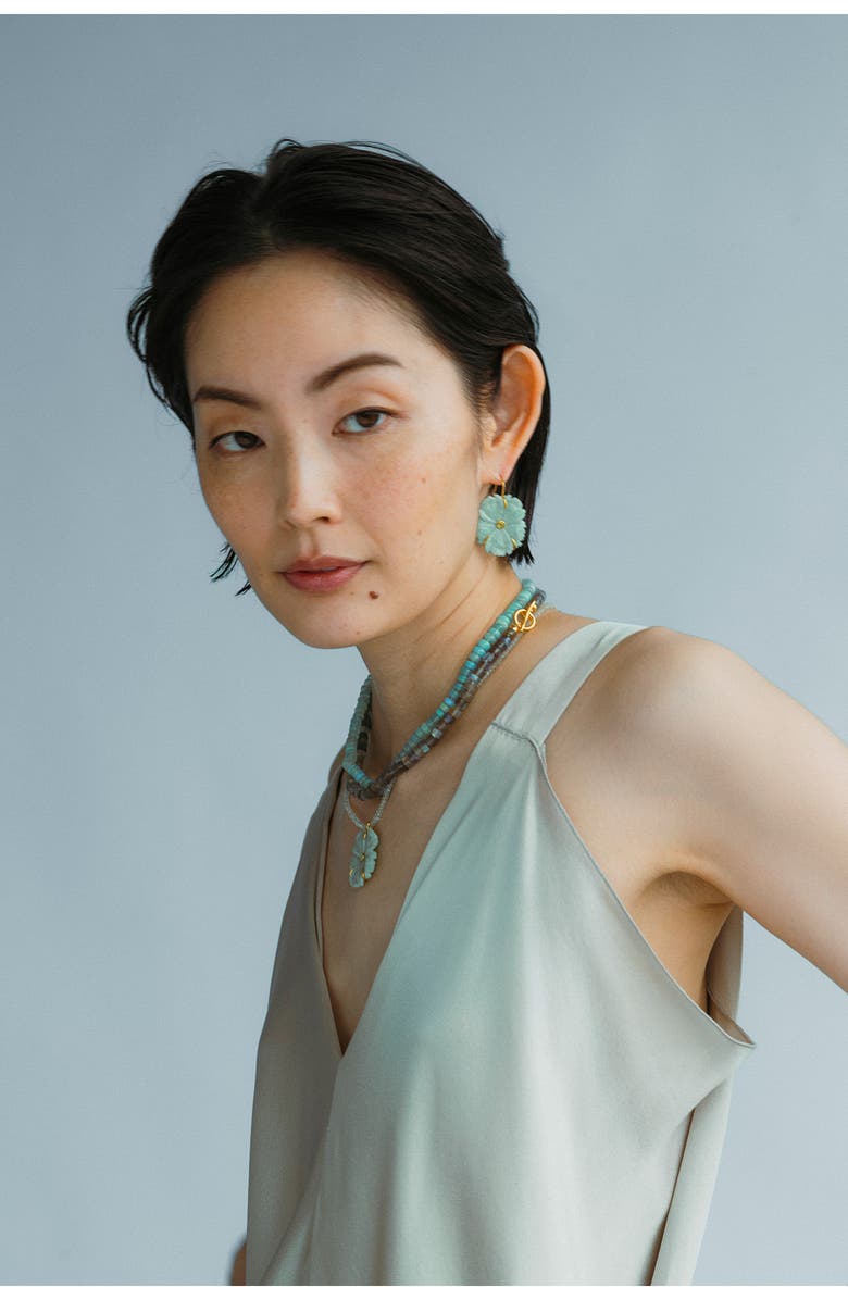 Lizzie Fortunato New Bloom Pendant Necklace, Alternate, color, 