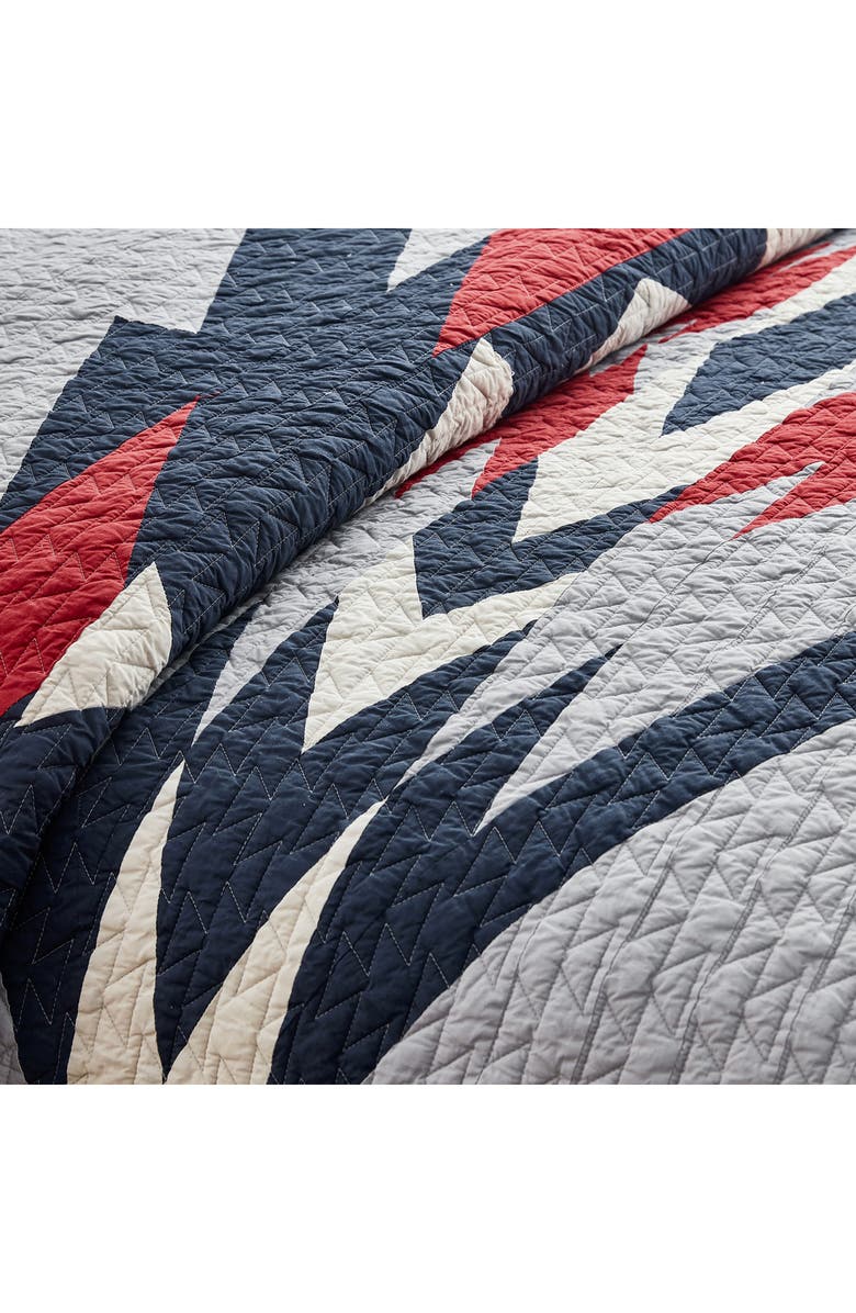 Pendleton Tecopa Hills Reversible Quilt & Sham Set, Alternate, color, Gray