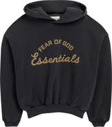 Fear of God Essentials Kids' '90s Training Logo Graphic Hoodie