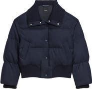 Theory Cozy Collar Puffer Jacket