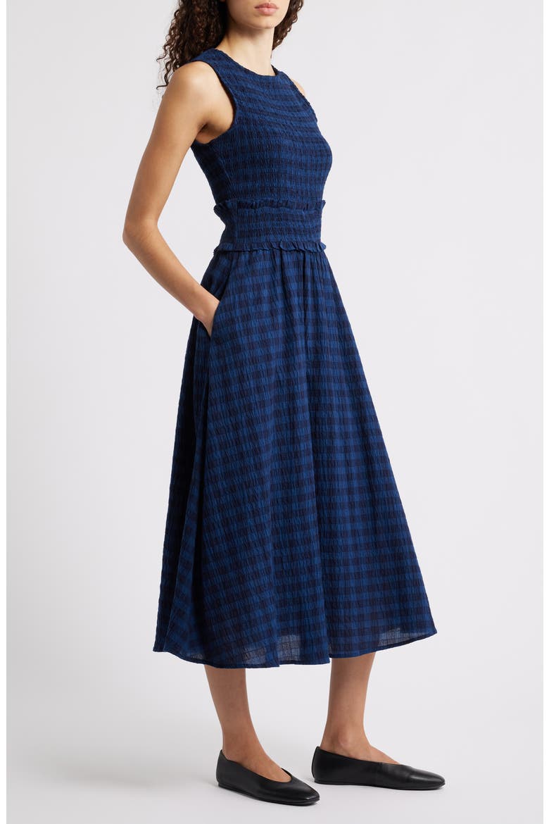 Saquarema A-Line Dress, Alternate, color, BLEU MARINE