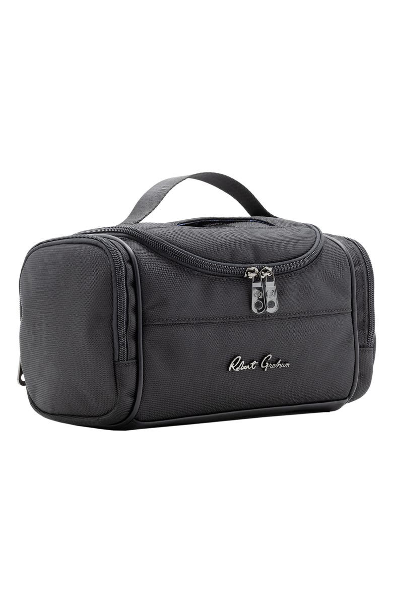 Robert Graham Maverick Hanging Dopp Kit, Alternate, color, Black