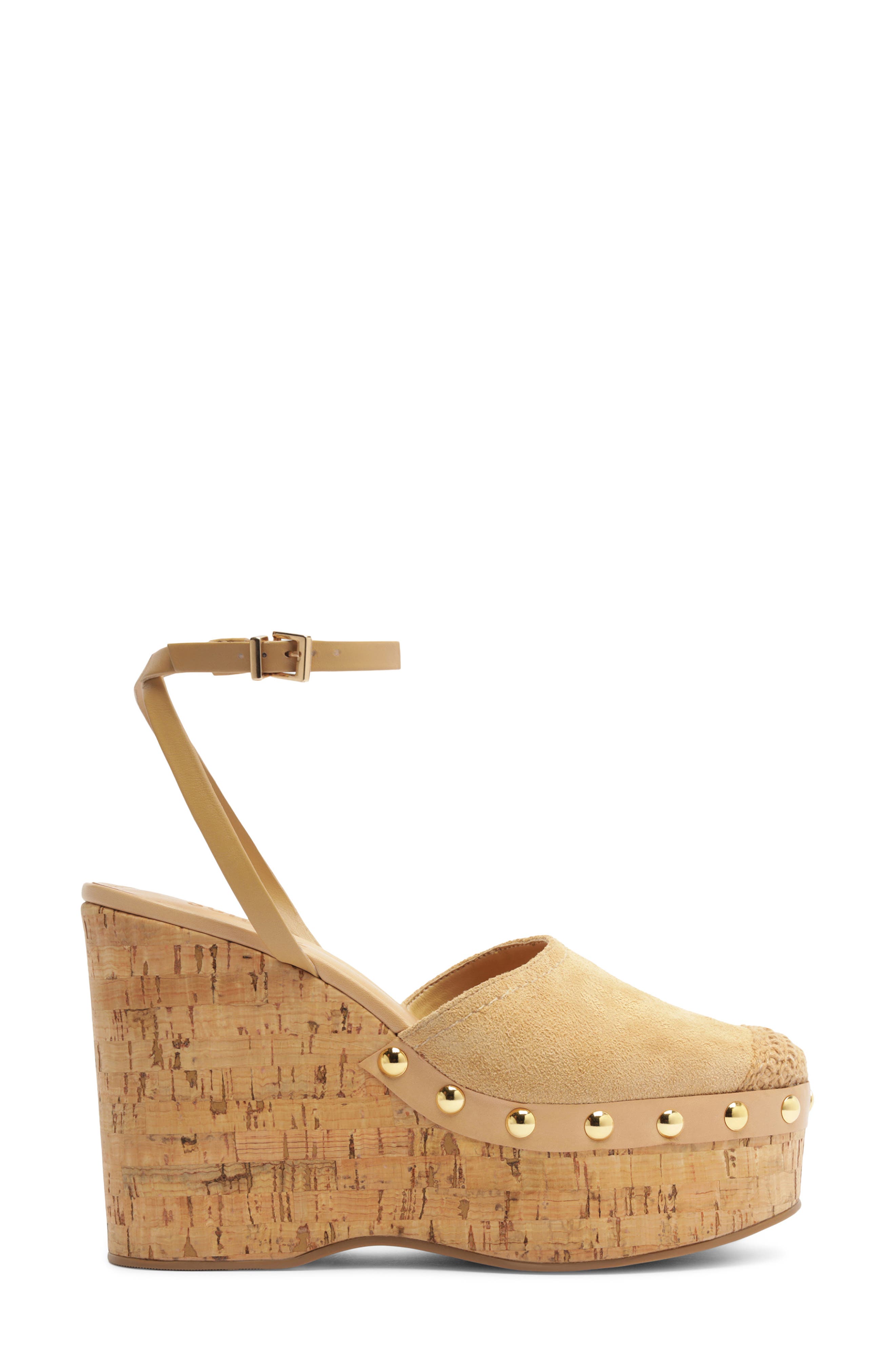 Kayana Platform Wedge Clog, Alternate, color, LIGHT WOOD