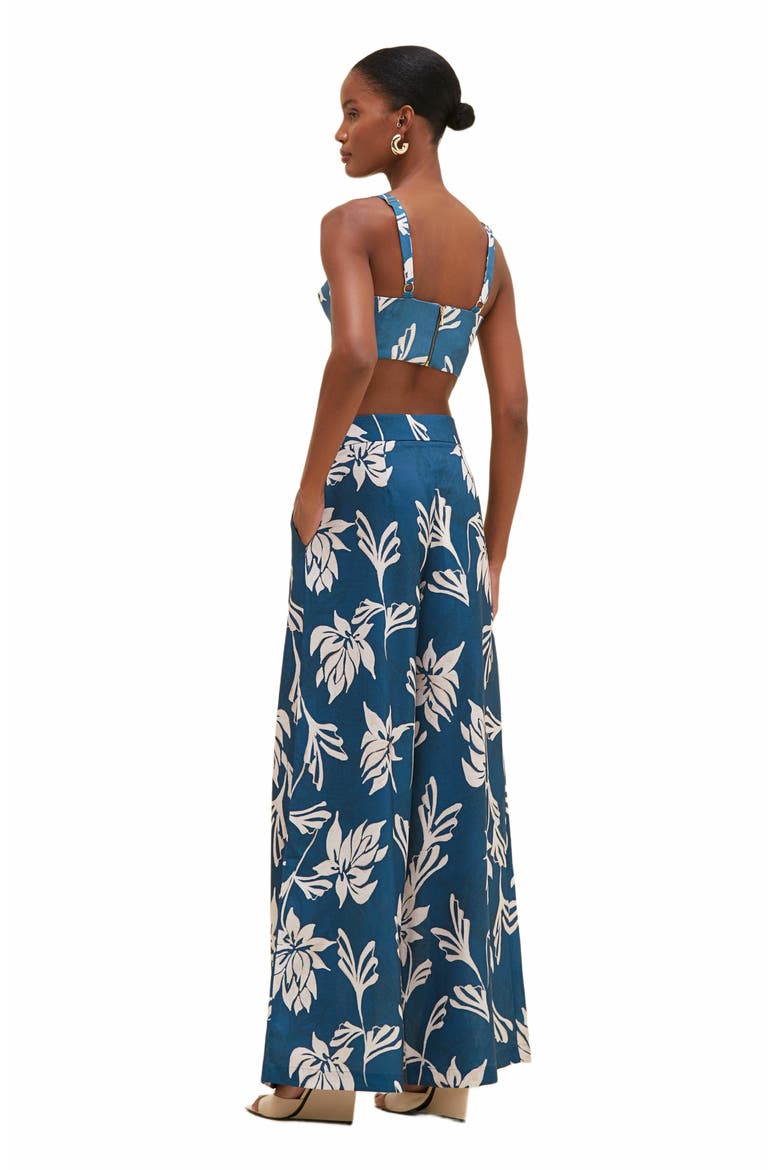 Artichoke Wide Leg Pant, Alternate, color, DARK BLUE