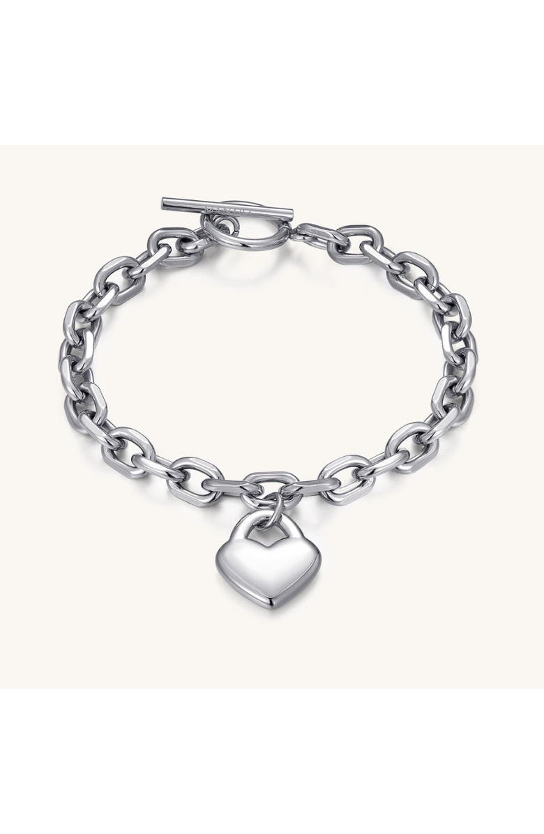 Mantra Love Yourself - Chain Bracelet, Main, color, Silver