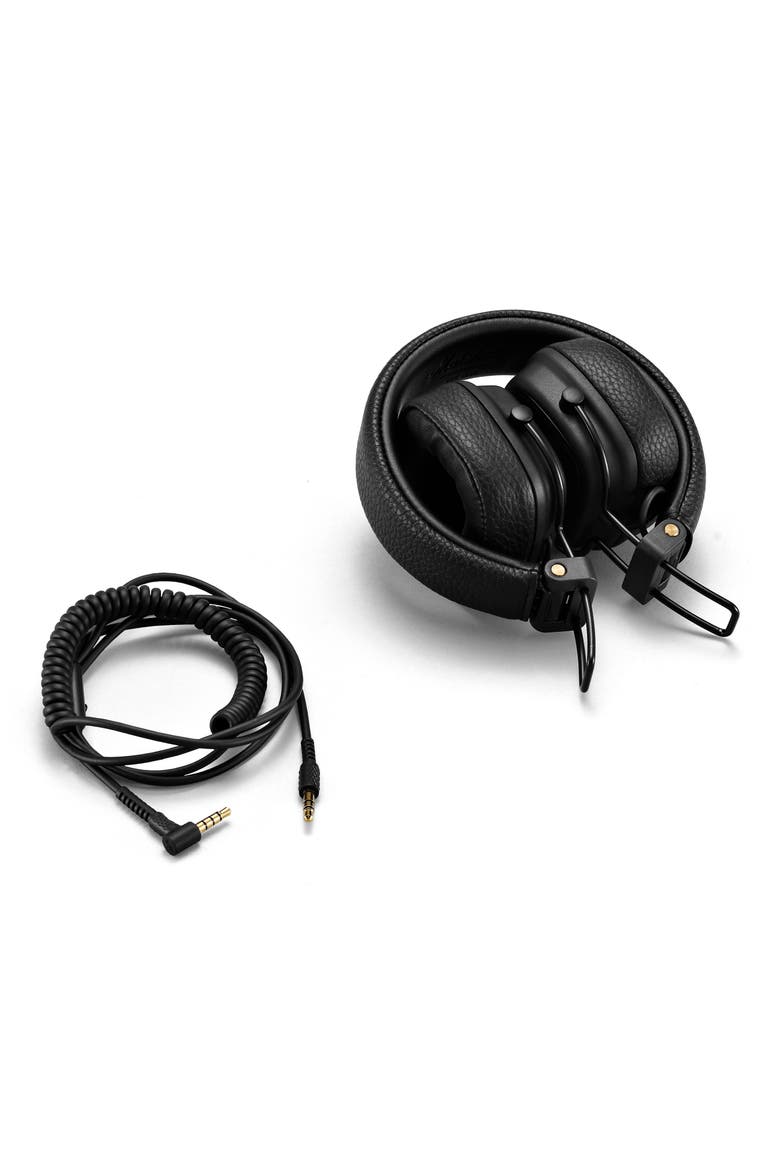 Major III Wired Headphones, Alternate, color, BLACK