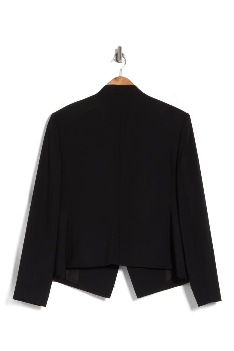 Lanai Wool Blend Blazer, Alternate, color, BLACK