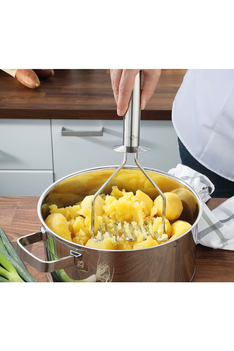 Expert Stainless Steel Potato Masher, Alternate, color, Silver