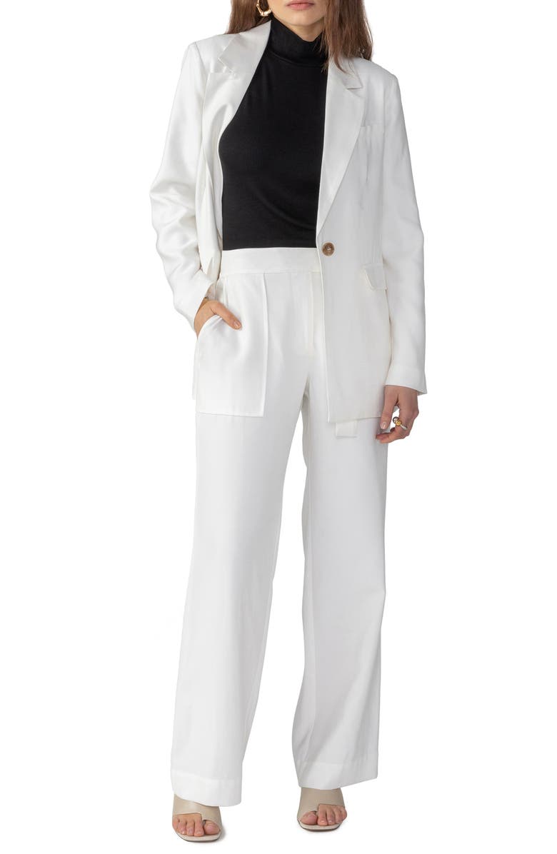 Sanctuary Serene Ring Belt Pants, Alternate, color, 