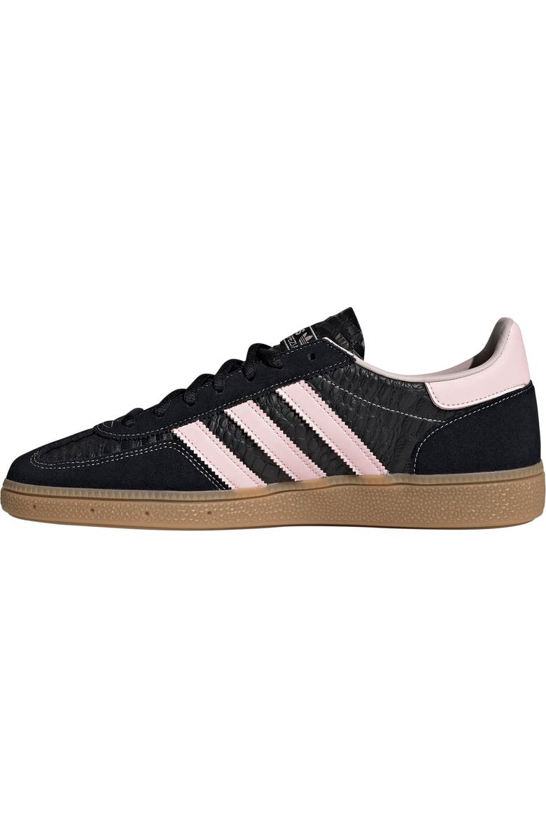 adidas Gender Inclusive Handball Spezial Sneaker, Alternate, color, Core Black/ Wonder Quartz