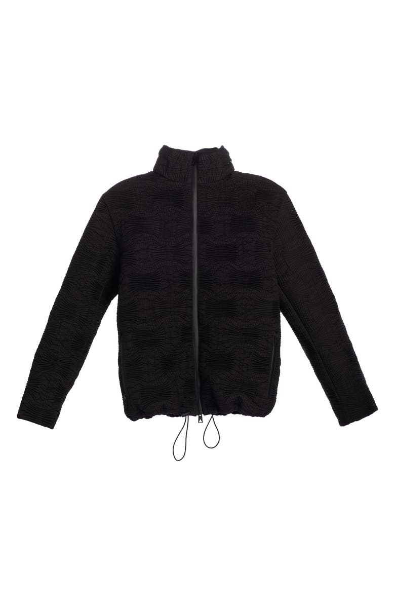 Bottega Veneta Crosshatch Nylon Puffer Jacket, Alternate, color, 