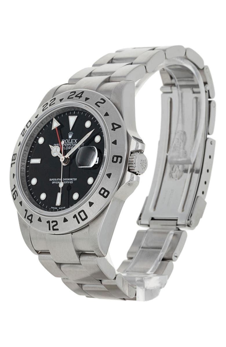 Watchfinder & Co. Rolex Preowned 2011 Explorer II Automatic Bracelet Watch, 40mm, Alternate, color, 