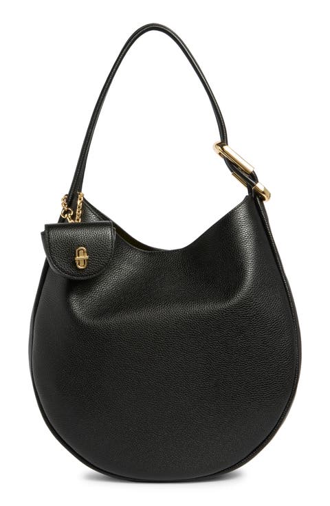 Large The Crescent Leather Shoulder Bag