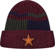 PRO STANDARD Men's Pro Standard Burgundy Dallas Cowboys Speckled Cuffed Knit Hat