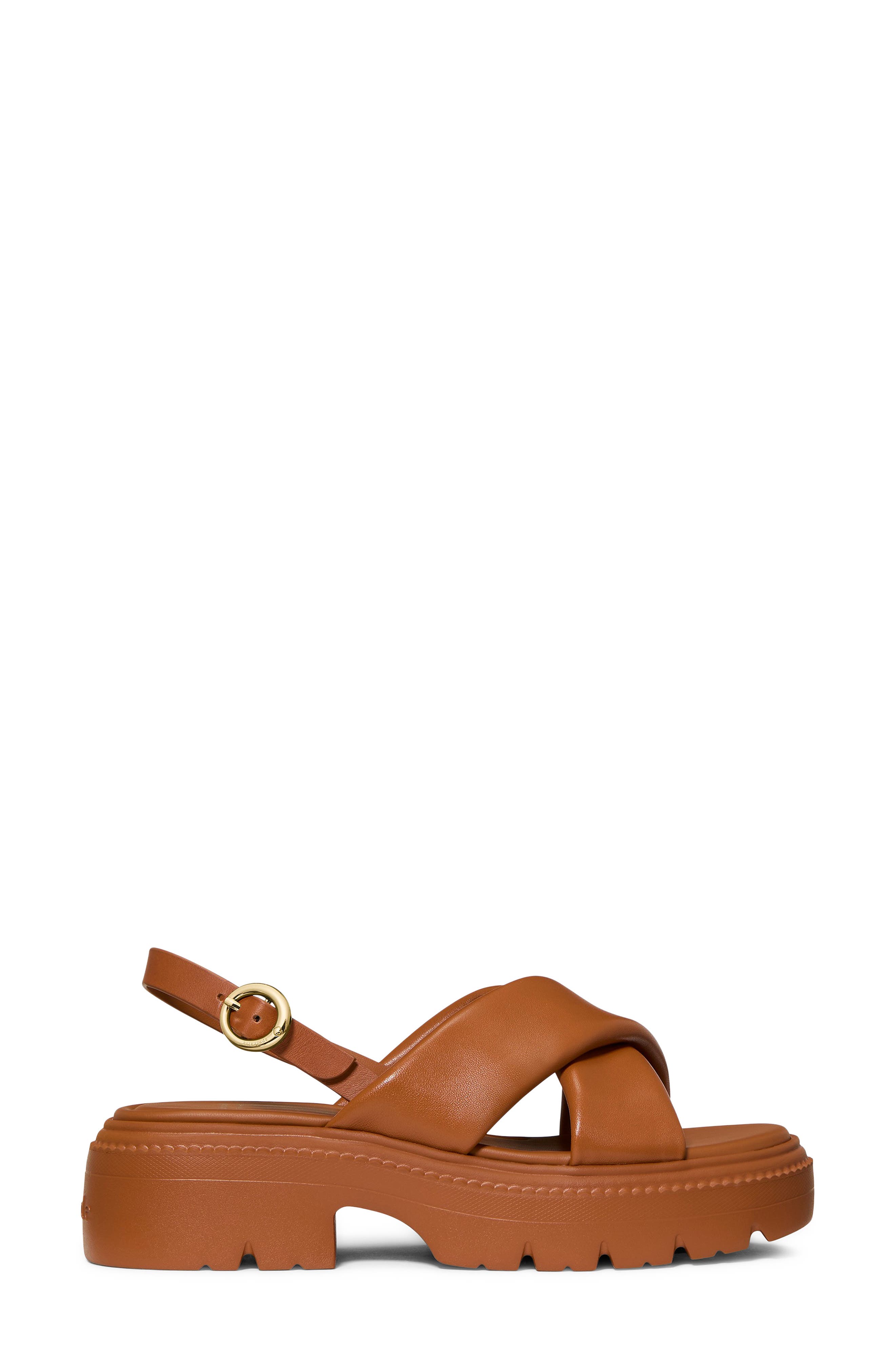 Kate Spade New York slingback platform sandal, Alternate, color, Saddle