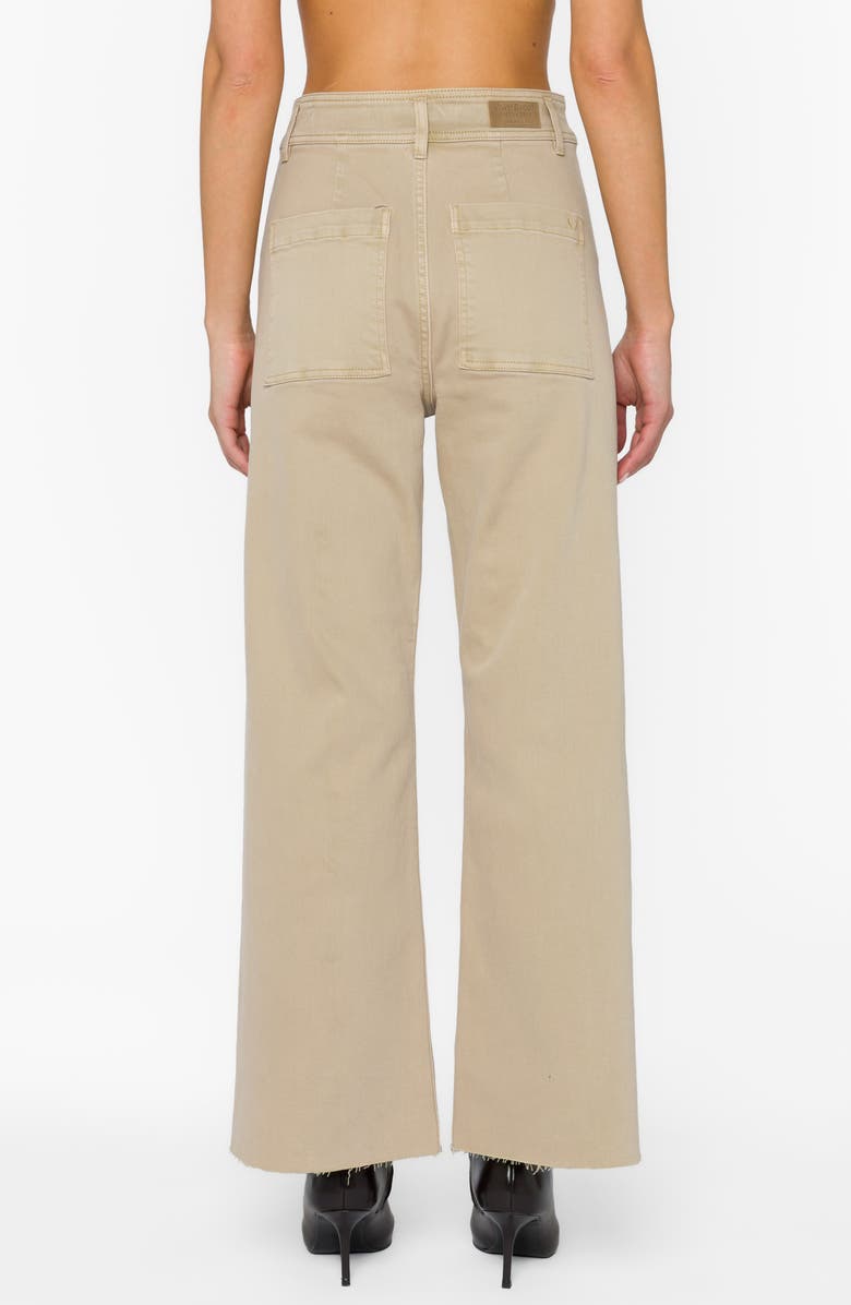 VELVET HEART Margiela High Waist Wide Leg Pants, Alternate, color, Sandy Beige