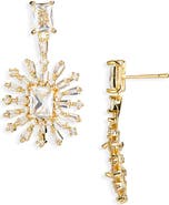 Cara Starburst Drop Earrings