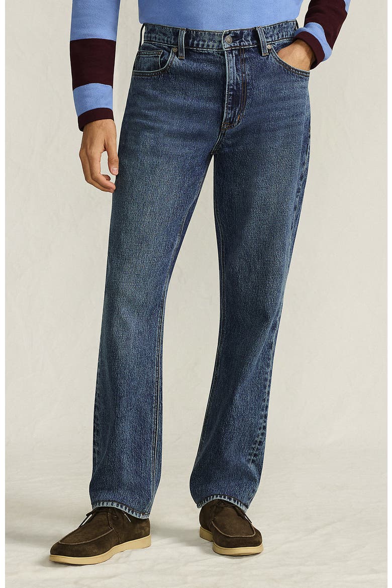 Stretch Athletic Fit Jean, Main, color, Medium Glacier Wash