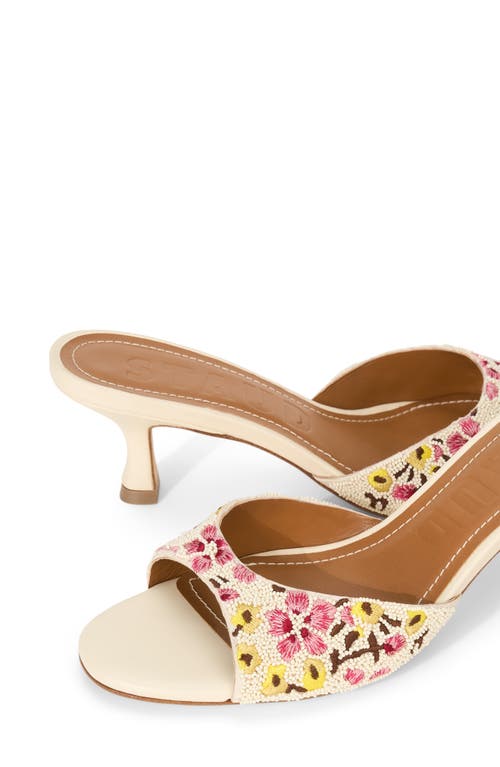 Staud Brigitte Embellished Slide Sandal