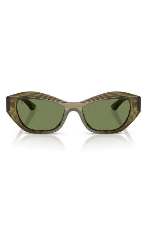 53mm Cat Eye Sunglasses