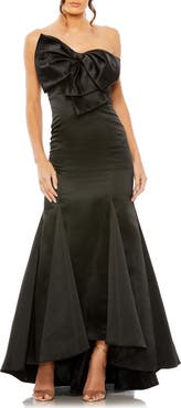 Mac Duggal Strapless Mermaid Gown