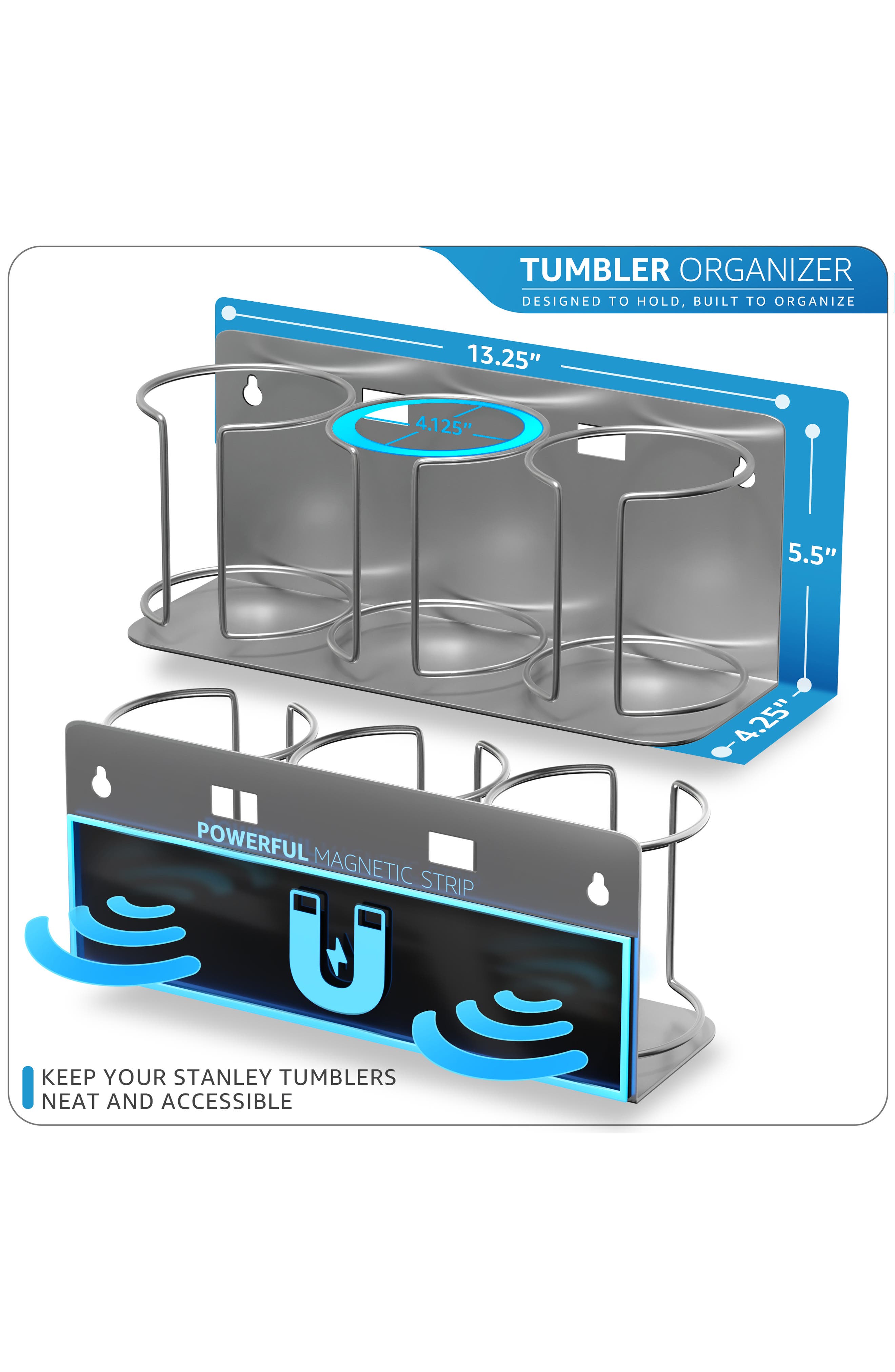 SORBUS Wall Mount Cup Holder Organizer | Nordstromrack