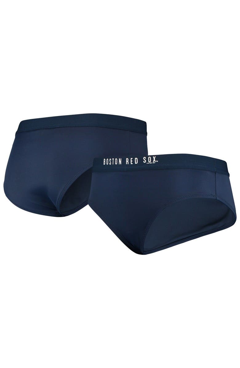 G-III SPORTS BY CARL BANKS Women's G-III Sports by Carl Banks Navy Boston Red Sox All-Star Bikini Bottom, Main, color, 