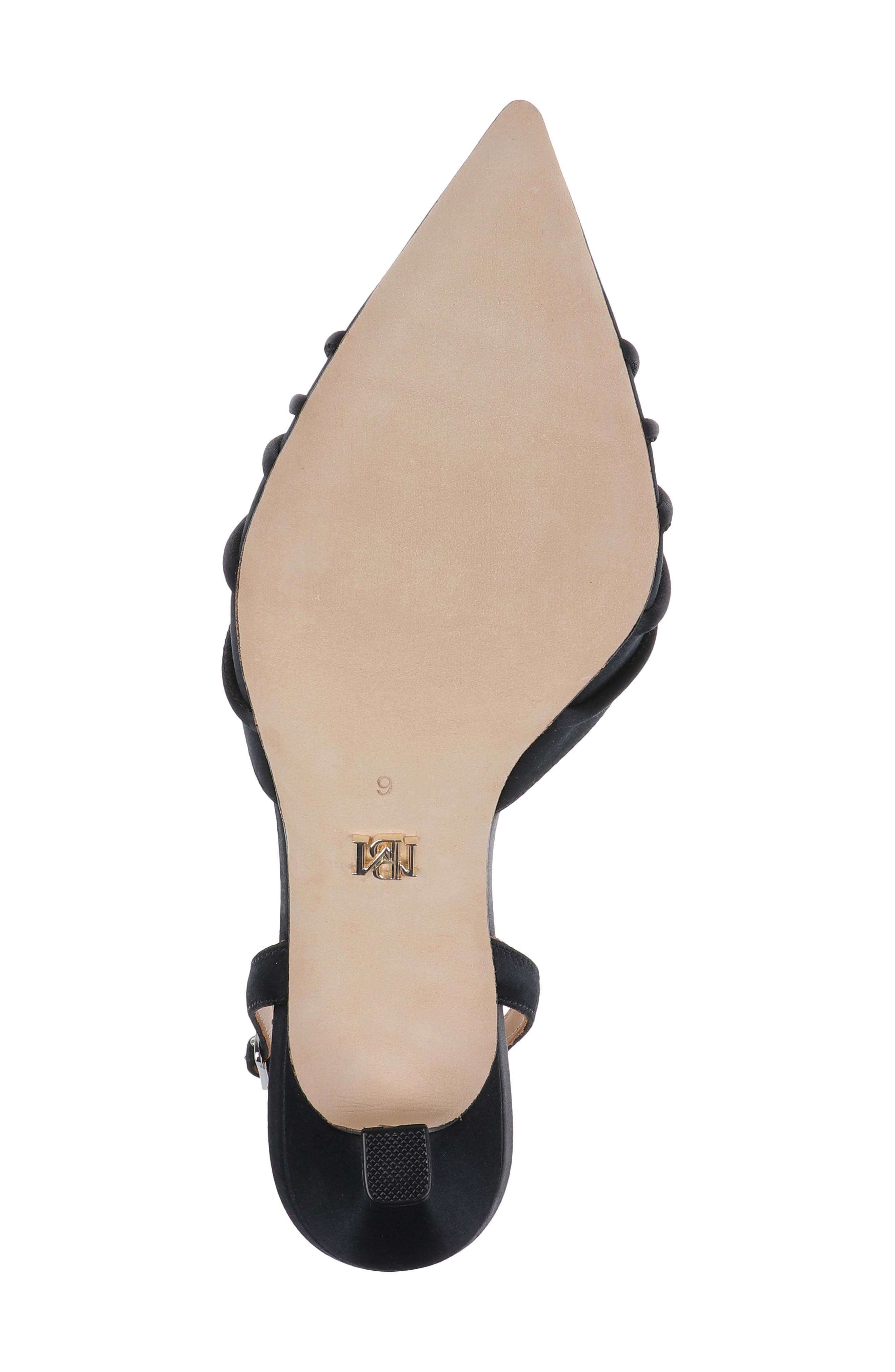 Badgley Mischka Collection Yena d'Orsay Pump, Alternate, color, Black Satin