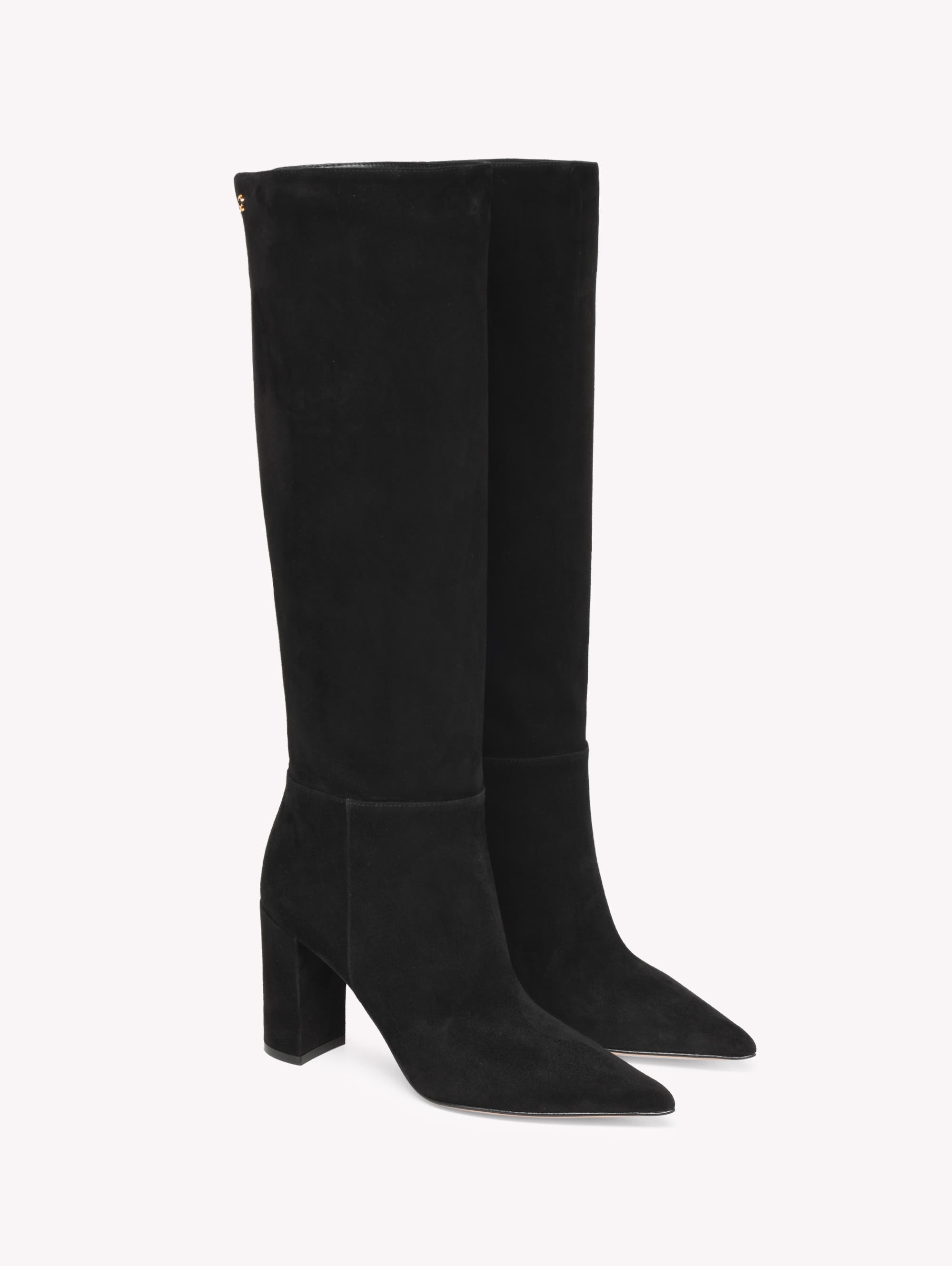 Gianvito Rossi Piper Boot 85, Alternate, color, Black