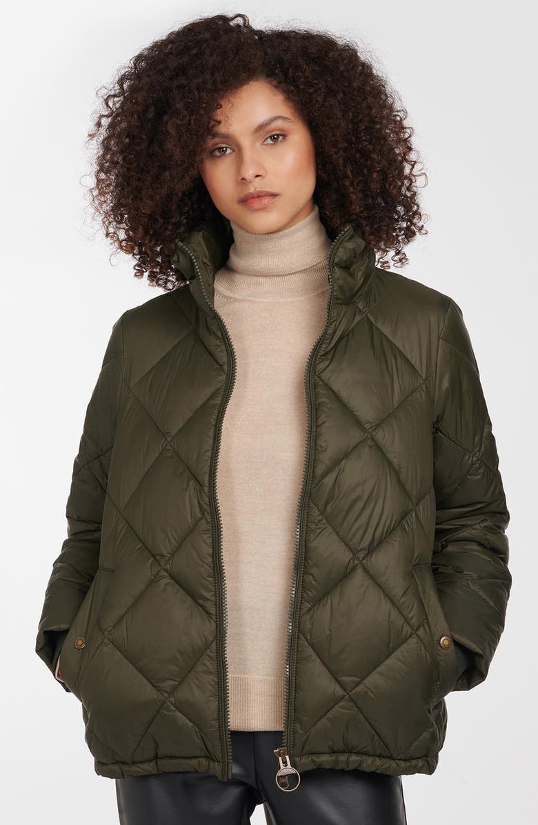 Barbour Alness Quilted Puffer Jacket, Alternate, color, 