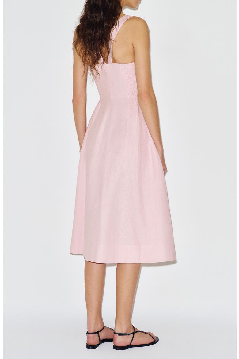 Roma Linen Sundress, Alternate, color, CHERRY BLOSSOM