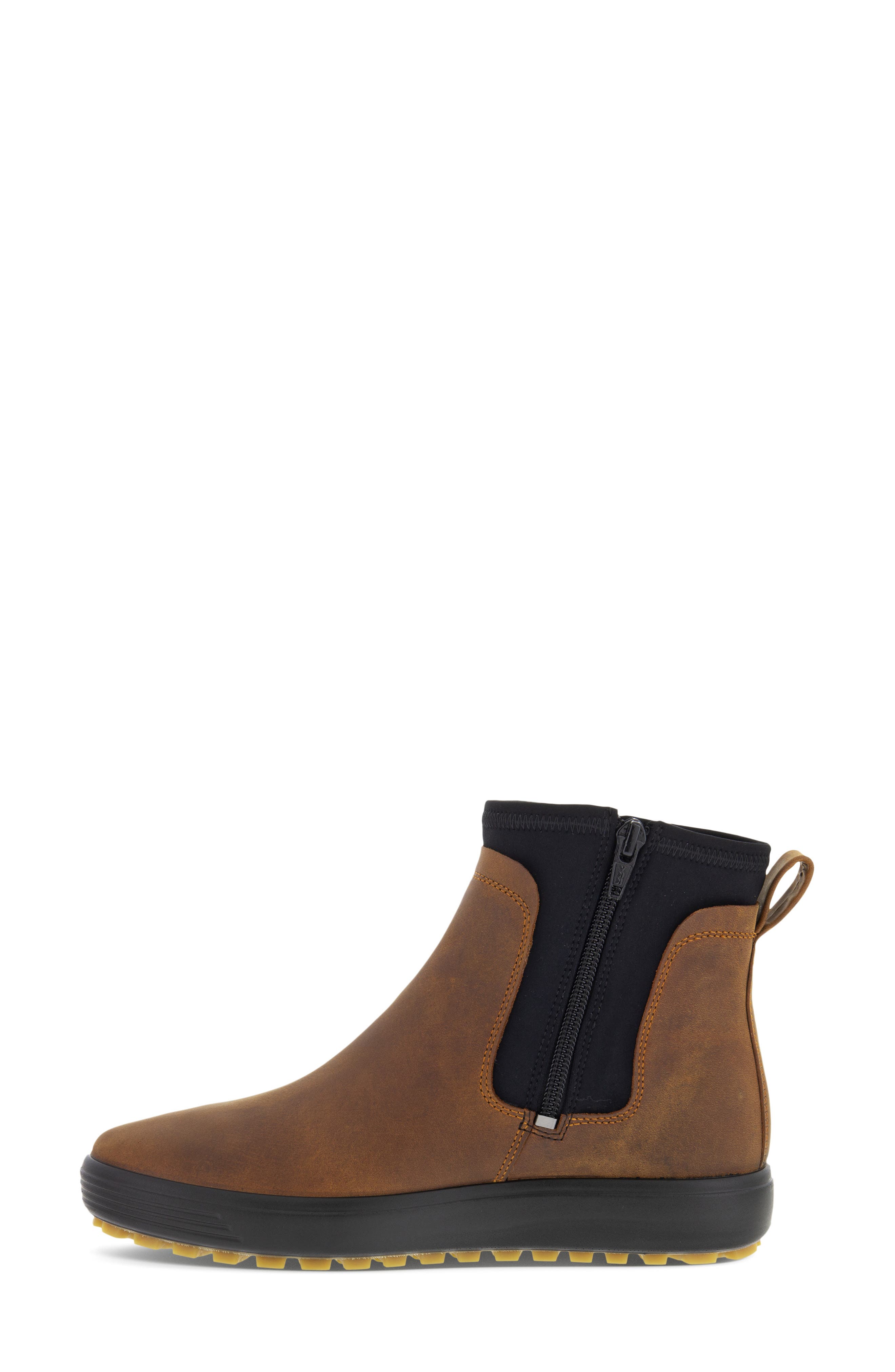 Soft 7 Waterproof Chelsea Boot, Alternate, color, SIERRA/ BLACK