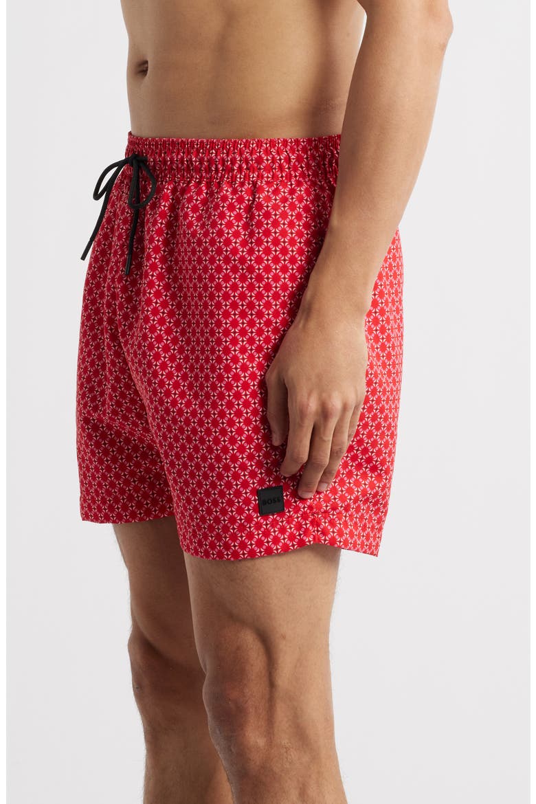 Vibe Swim Trunks, Alternate, color, MEDIUM RED