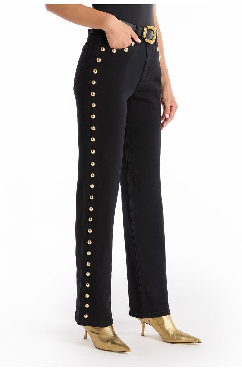 The Noli Shop Leah Studded Jean, Alternate, color, 