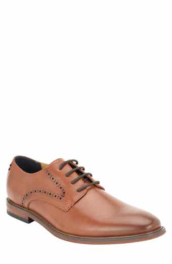 Culker Faux Leather Plain Toe Derby