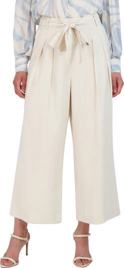 BCBGMAXAZRIA Belted Wide Leg Pants Nordstrom