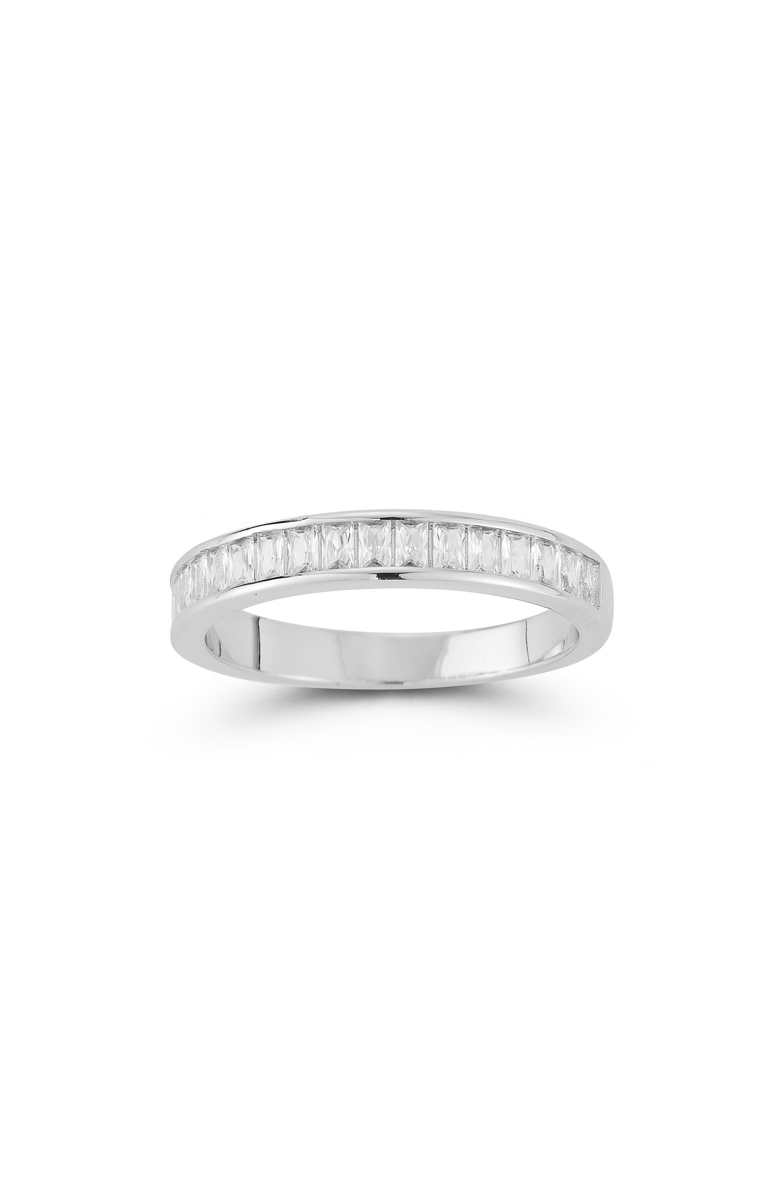 Cubic Zirconia Band Ring
