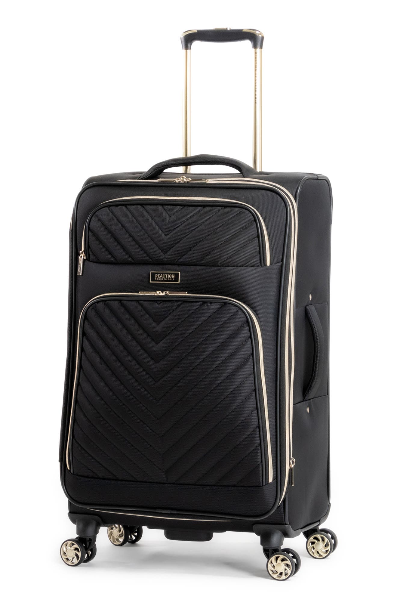 Kenneth Cole Chelsea Chevron Quilt Expandable 8-Wheel 24" Luggage