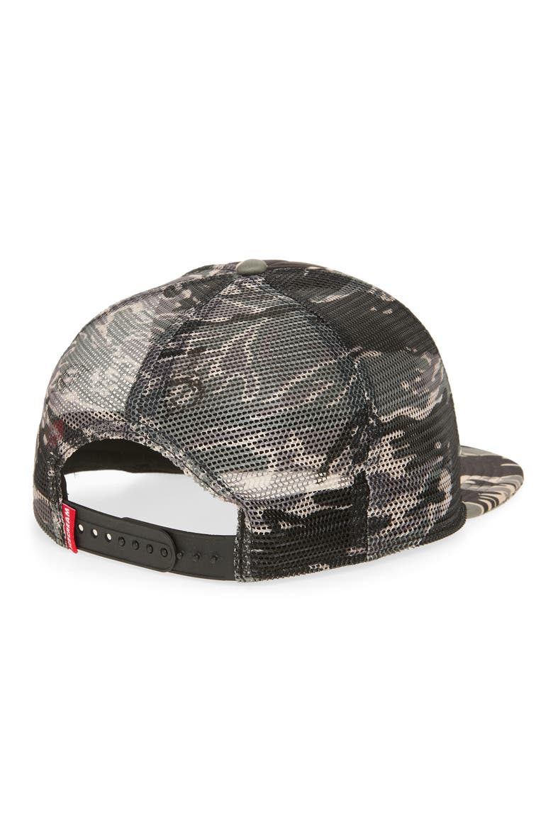 Nack Cotton Twill Trucker Hat, Alternate, color, CAMO