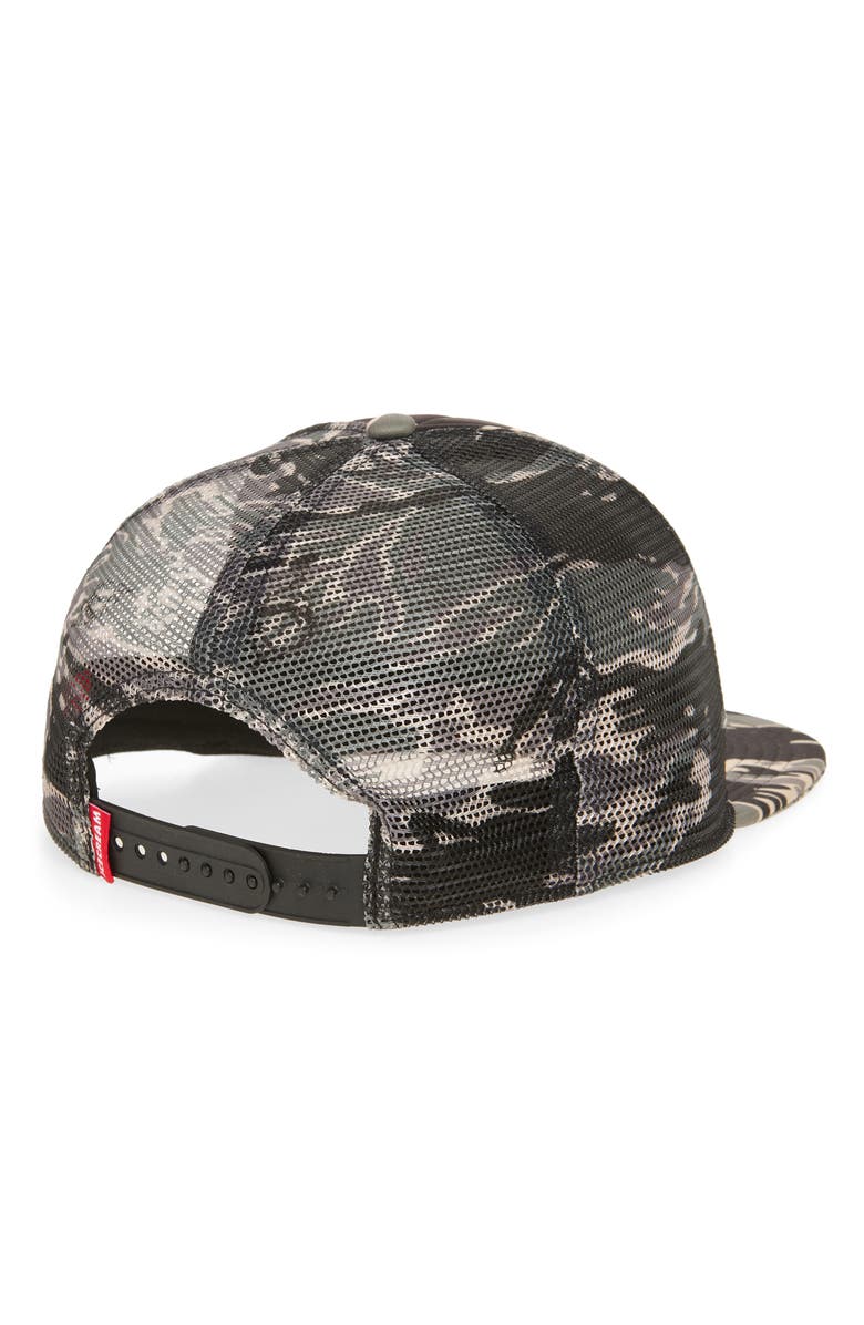 ICECREAM Nack Cotton Twill Trucker Hat, Alternate, color, Camo