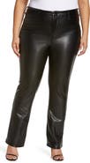 NYDJ Sculpt Her Marilyn Faux Leather Straight Leg Pants