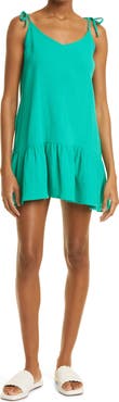 Monrow Easy Organic Cotton Gauze Slipdress