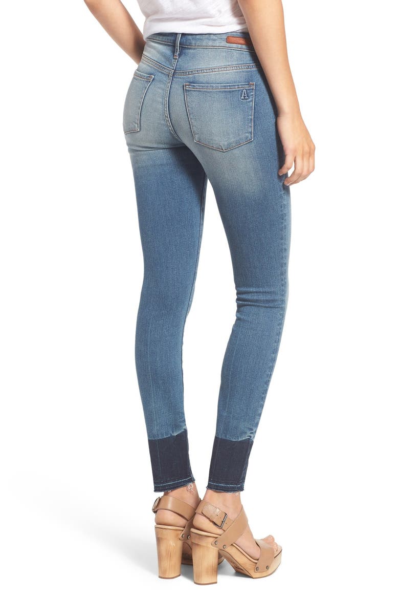 'Sarah' Skinny Jeans, Alternate, color, PALM