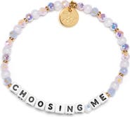 Little Words Project Choosing Me Beaded Stretch Bracelet
