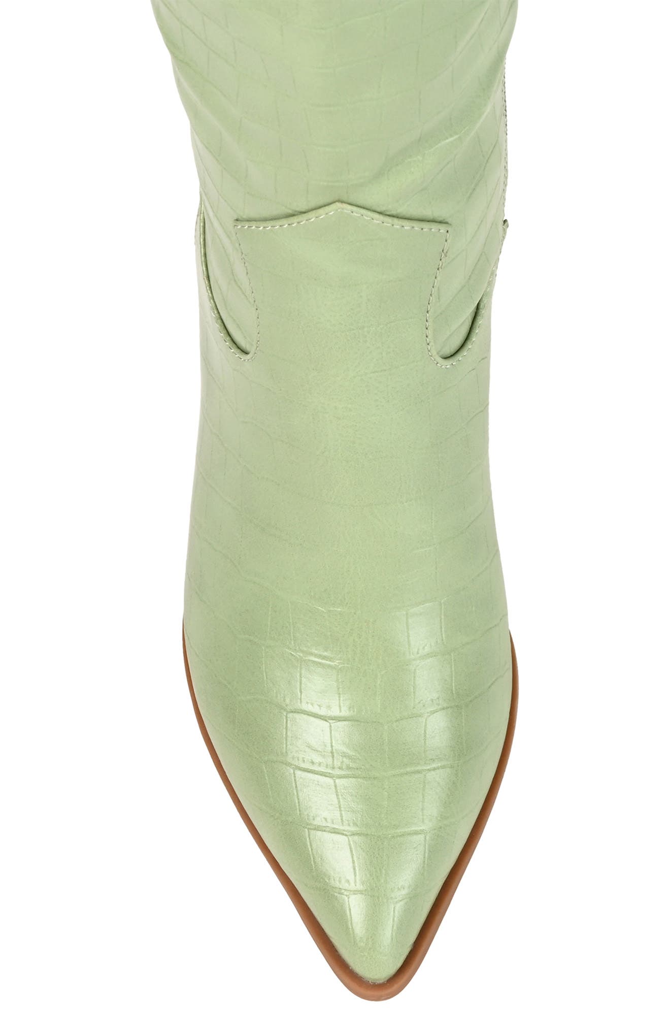 Foam Therese Boots, Alternate, color, GREEN