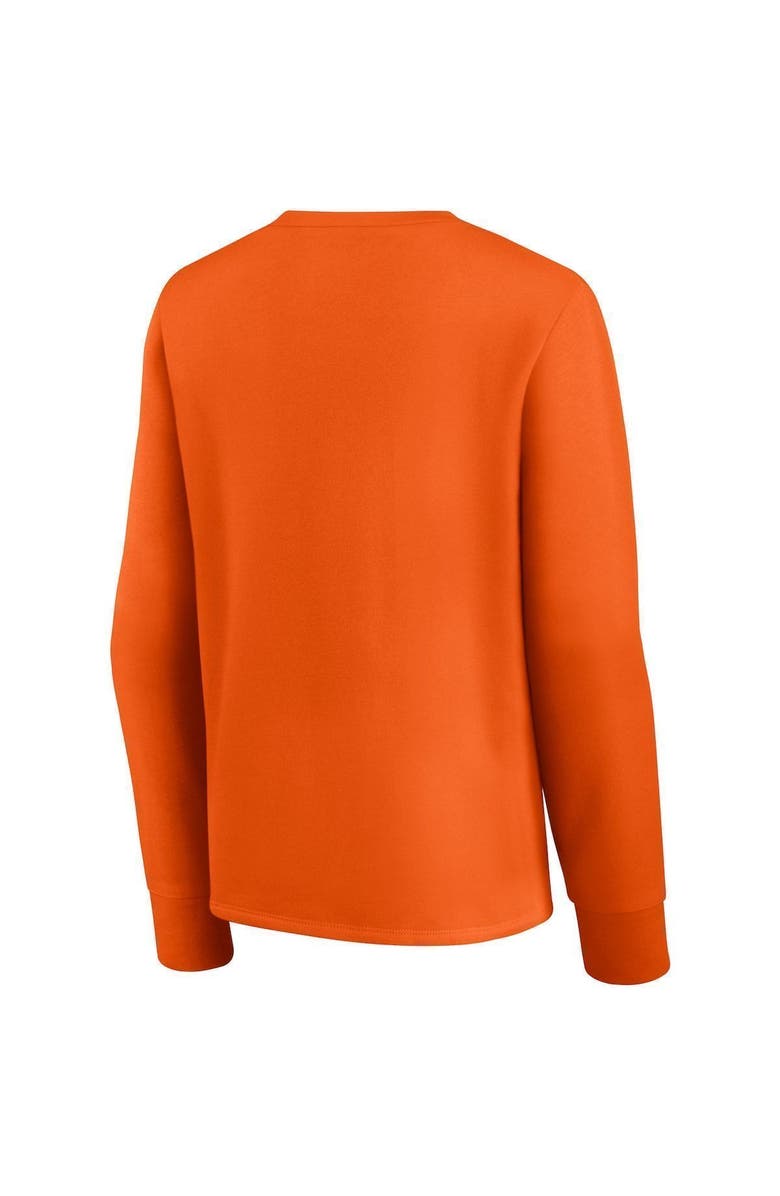 FANATICS Women's Fanatics Branded Orange Denver Broncos Ultimate Style Pullover Sweatshirt, Alternate, color,