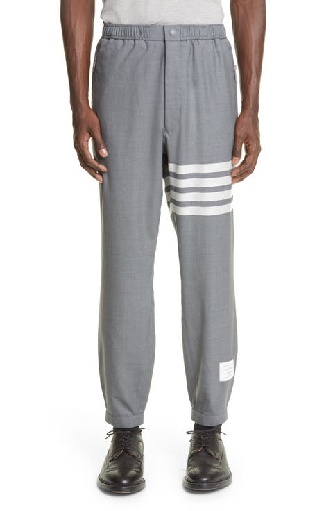 4-Bar Wool Track Pants