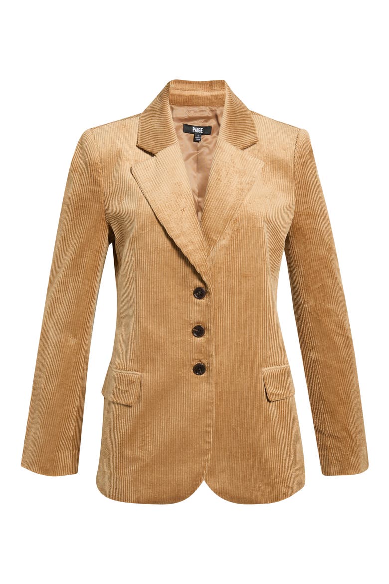 Maeva Cotton Blend Corduroy Jacket, Main, color, GOLDEN CARAMEL
